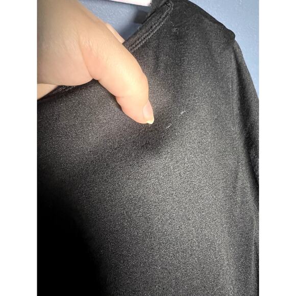 Diane von Furstenberg LBD Sheer Short Sleeves with Feather Bottom Details Small - Picture 7 of 10